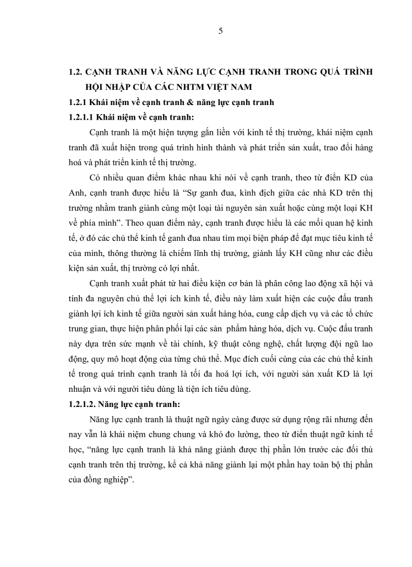 image for page Nâng cao năng lực cạnh tranh của Ngân hàng phát triển và ĐBSCL TP Cần Thơ trong thời kỳ hội nhập và phát triển