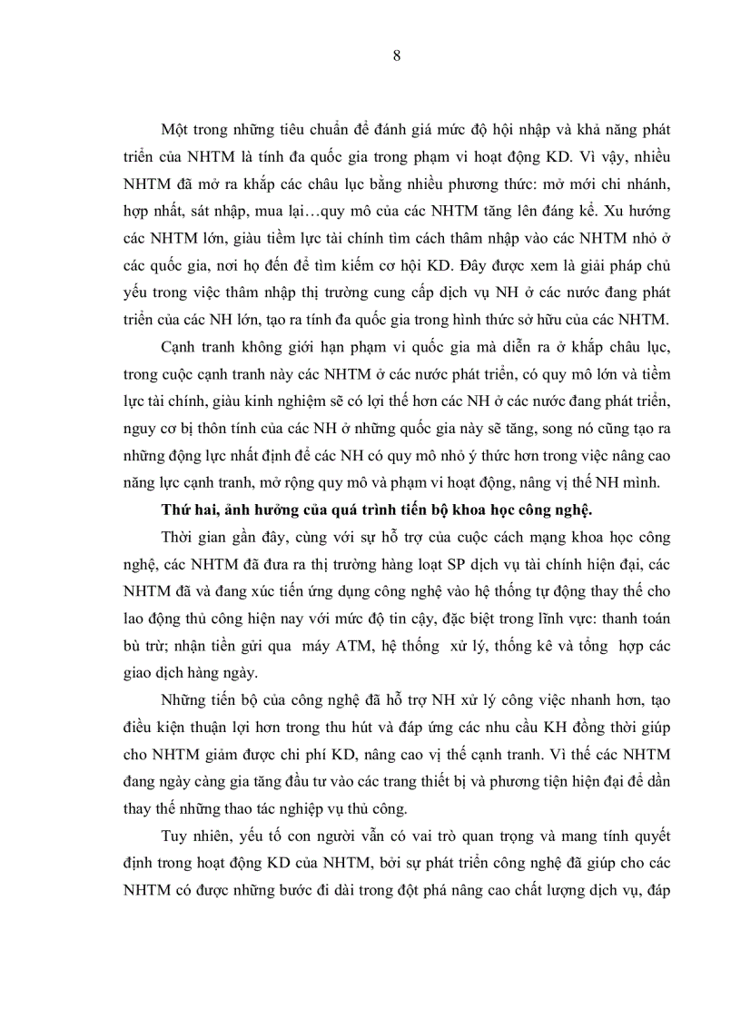 image for page Nâng cao năng lực cạnh tranh của Ngân hàng phát triển và ĐBSCL TP Cần Thơ trong thời kỳ hội nhập và phát triển
