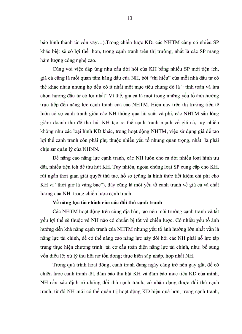 image for page Nâng cao năng lực cạnh tranh của Ngân hàng phát triển và ĐBSCL TP Cần Thơ trong thời kỳ hội nhập và phát triển