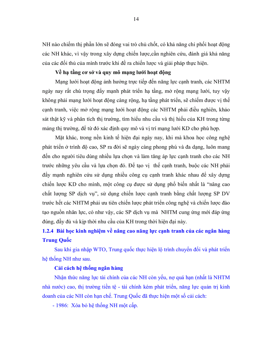 image for page Nâng cao năng lực cạnh tranh của Ngân hàng phát triển và ĐBSCL TP Cần Thơ trong thời kỳ hội nhập và phát triển