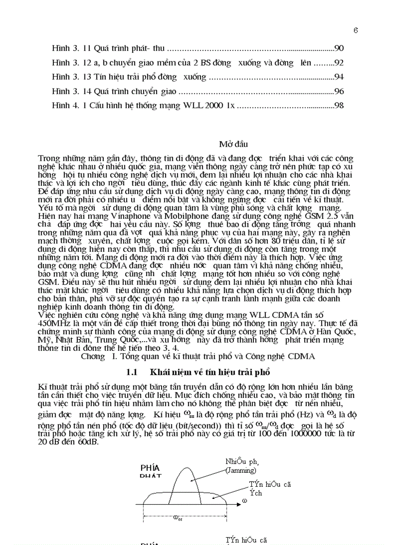 image for page Nghiên cứu công nghệ và khả năng ứng dụng mạng WLL CDMA tần số 450MHz