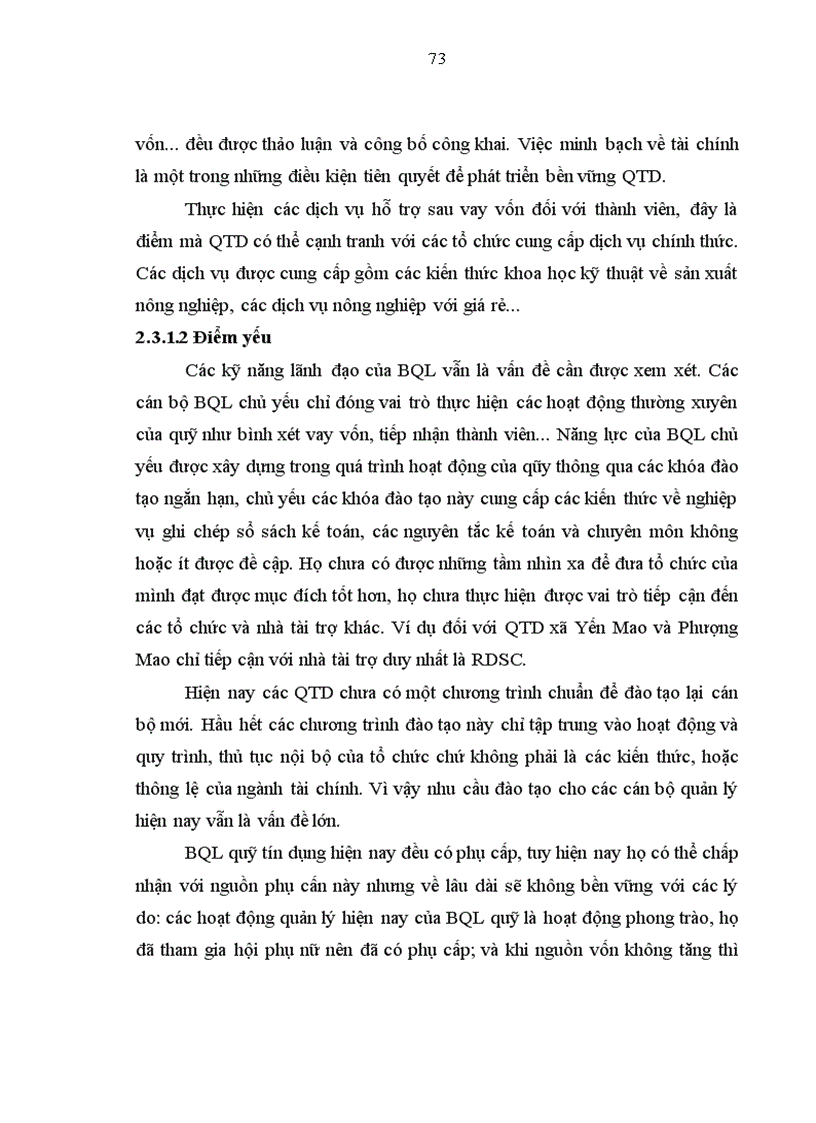 image for page Phát triển Quỹ tín dụng tiết kiệm phụ nữ tại Việt Nam Nghiên cứu trường hợp xã Yến Mao và Phượng Mao huyện Thanh Thuỷ tỉnh Phú Thọ