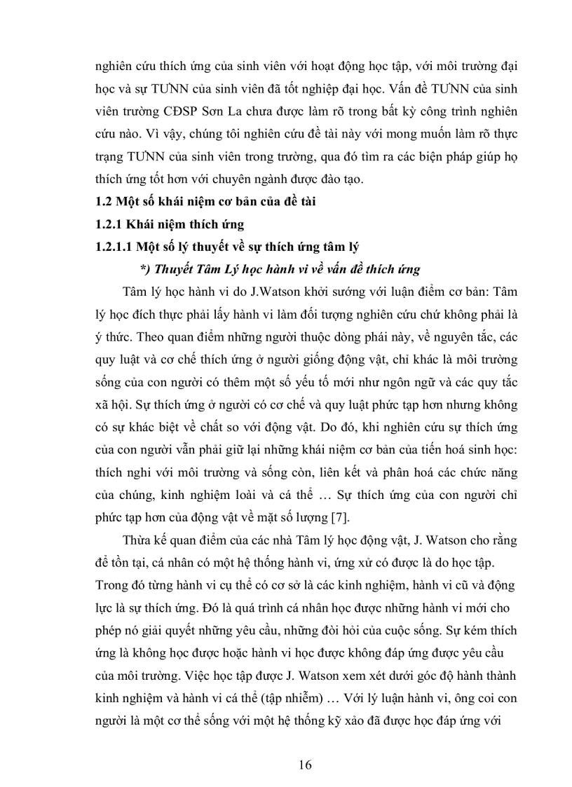 image for page Đánh giá mức độ thích ứng nghề nghiệp của sinh viên trường cao đẳng sư phạm sơn la