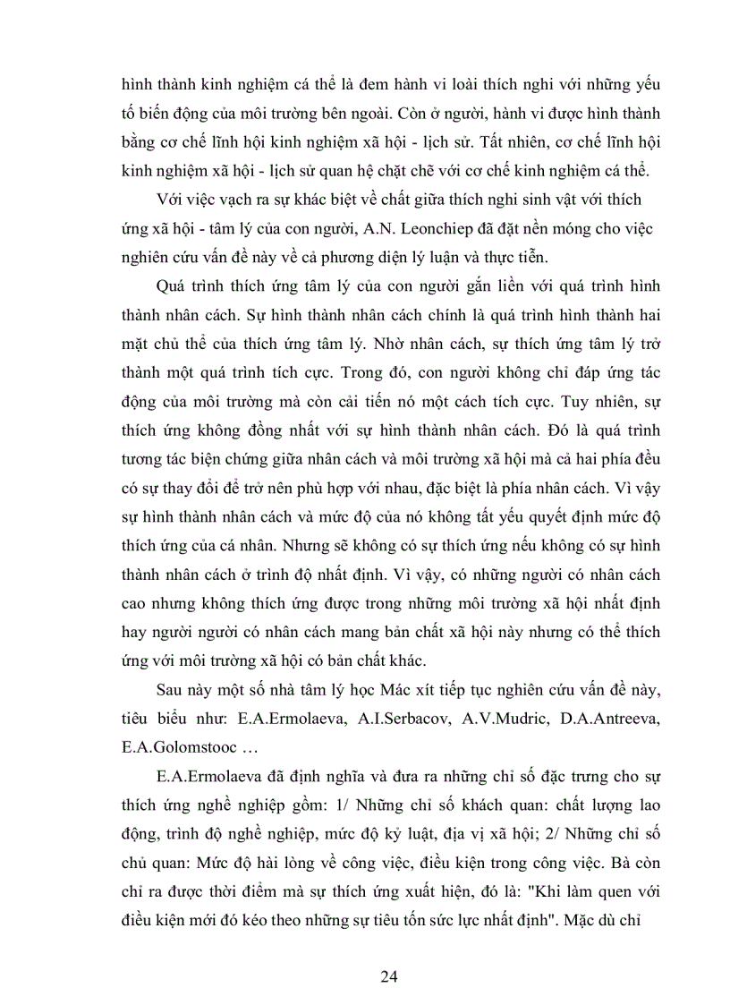 image for page Đánh giá mức độ thích ứng nghề nghiệp của sinh viên trường cao đẳng sư phạm sơn la