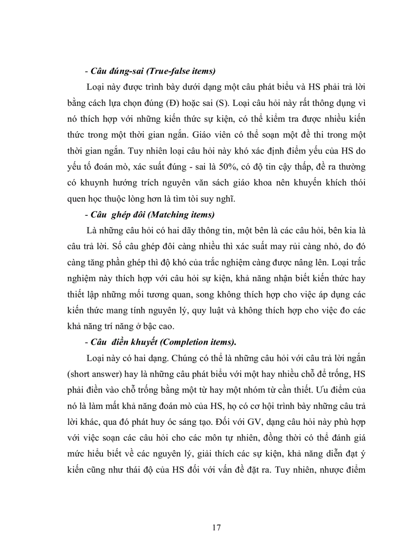 image for page Đánh giá các yếu tố ảnh hưởng đến chất lượng các bộ đề thi trắc nghiệm khách quan tại khoa CNTT ĐH Thái nguyên
