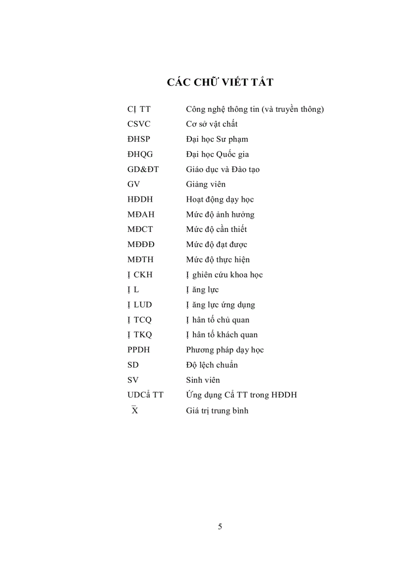 image for page Năng lực ứng dụng CNTT trong hoạt động dạy học của giảng viên trường ĐHSP ĐH huế