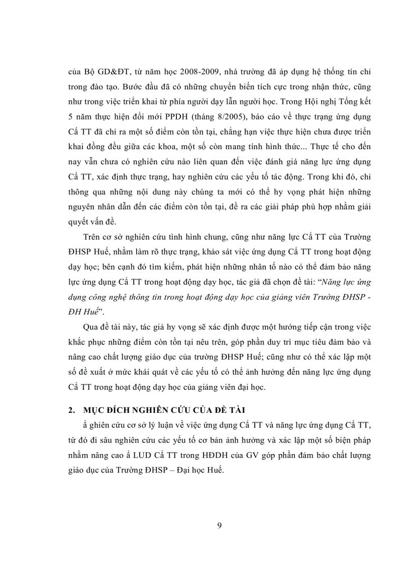 image for page Năng lực ứng dụng CNTT trong hoạt động dạy học của giảng viên trường ĐHSP ĐH huế