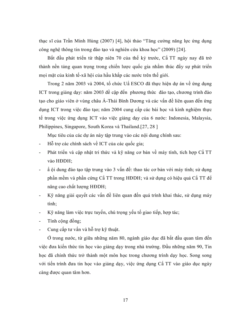 image for page Năng lực ứng dụng CNTT trong hoạt động dạy học của giảng viên trường ĐHSP ĐH huế