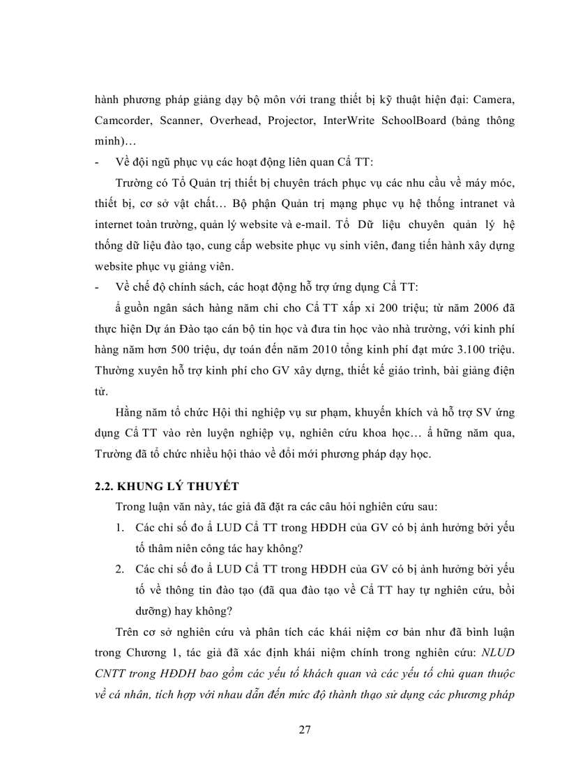 image for page Năng lực ứng dụng CNTT trong hoạt động dạy học của giảng viên trường ĐHSP ĐH huế