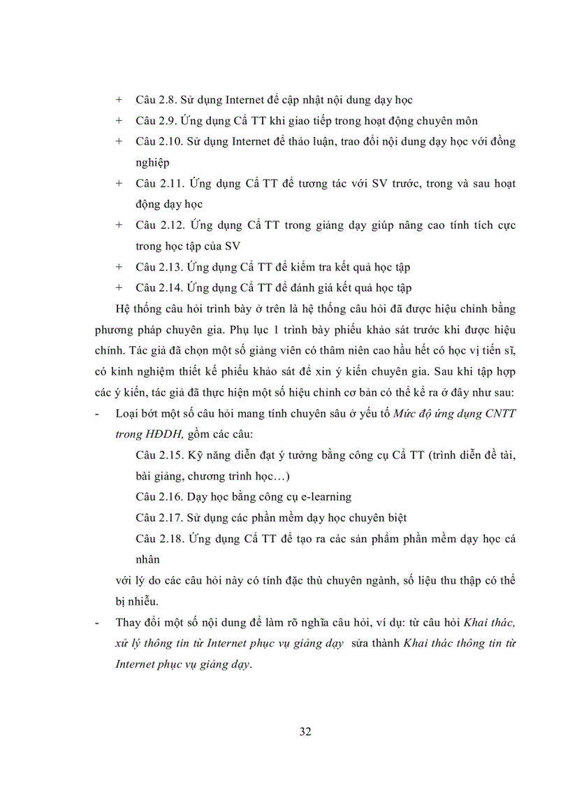 image for page Năng lực ứng dụng CNTT trong hoạt động dạy học của giảng viên trường ĐHSP ĐH huế