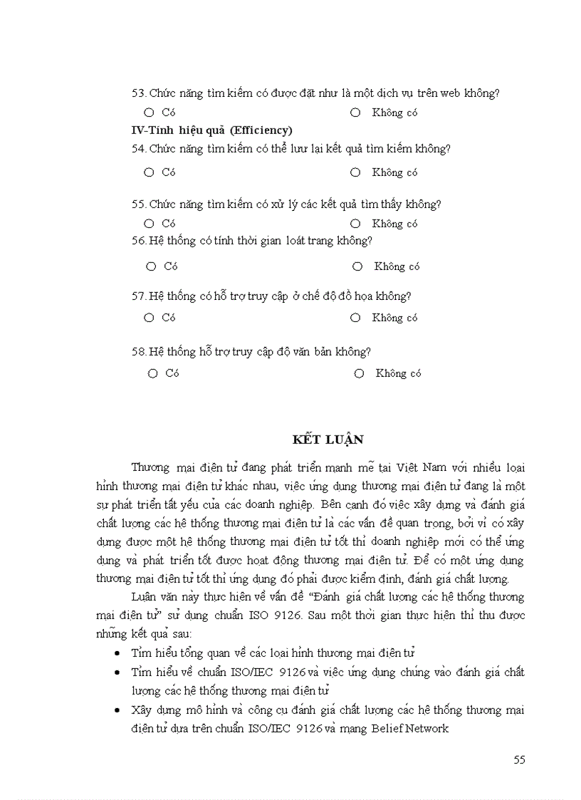 image for page Ứng dụng chuẩn ISO IEC 9126 vào đánh giá chất lượng các hệ thống thương mại điện tử