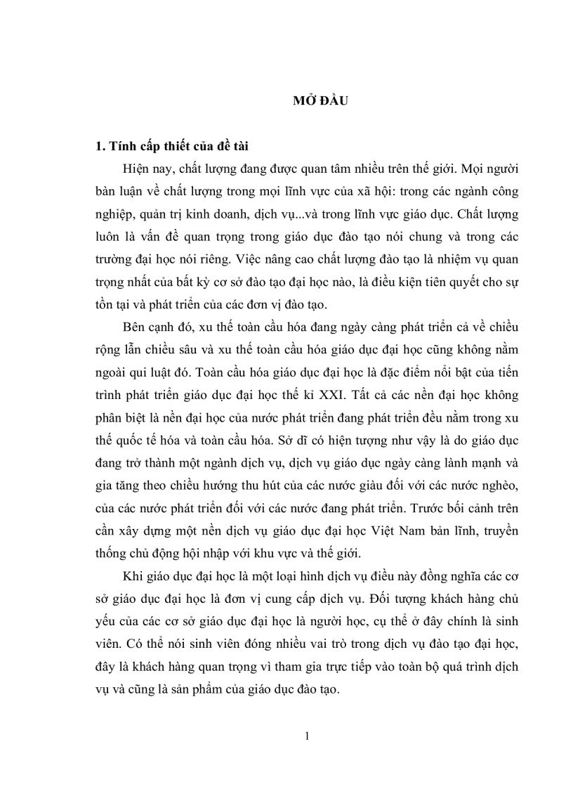 image for page Đánh giá sự hài lòng của SV về chất lượng đào tạo tại trường ĐH kinh tế và quản trị kinh doanh ĐH Thái Nguyên