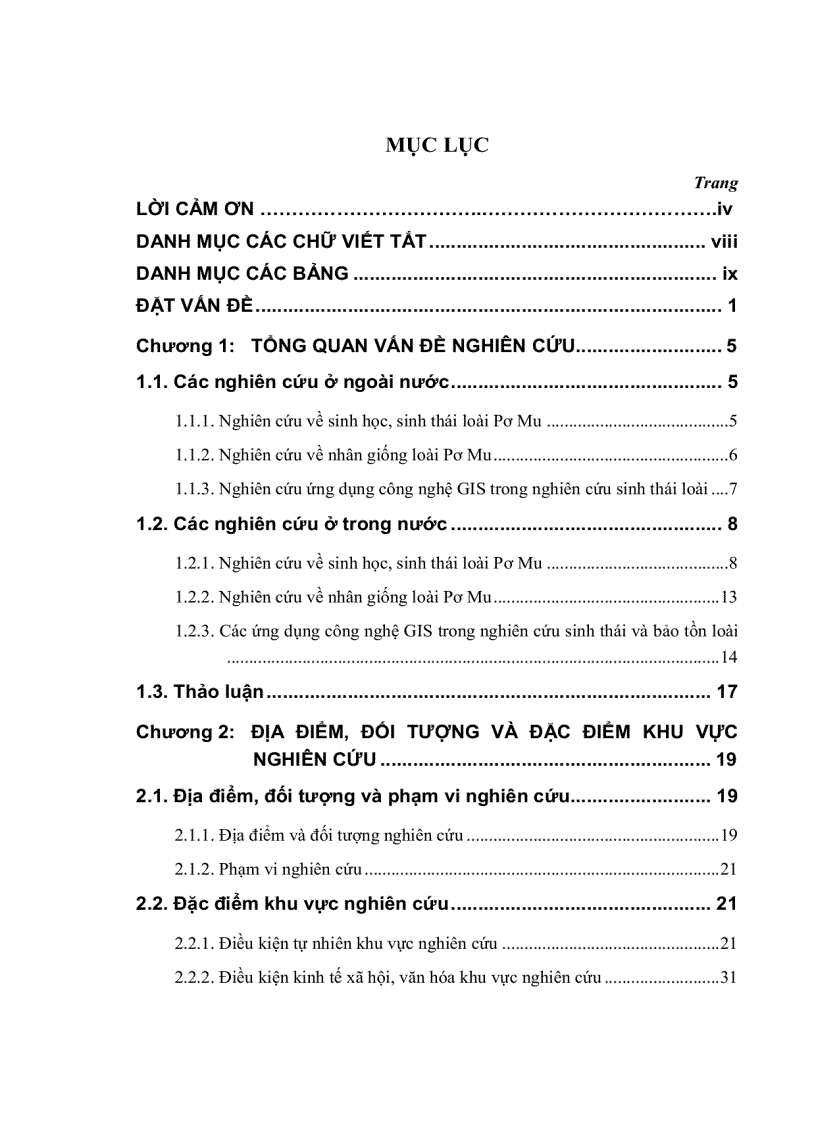 image for page Xác định các nhân tố sinh thái ảnh hưởng đến phân bố tái sinh tự nhiên loài Pơ mu tại vườn quốc gia Chưyangsin tỉnh Đắc lắc