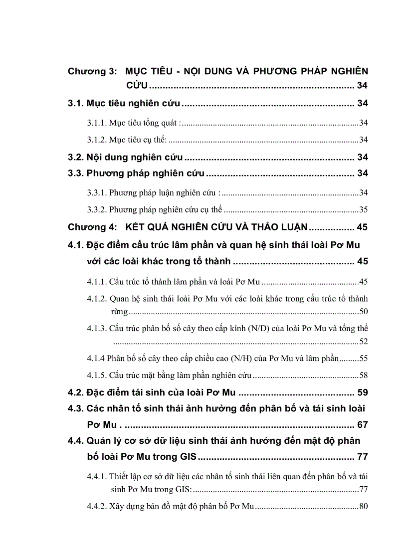 image for page Xác định các nhân tố sinh thái ảnh hưởng đến phân bố tái sinh tự nhiên loài Pơ mu tại vườn quốc gia Chưyangsin tỉnh Đắc lắc