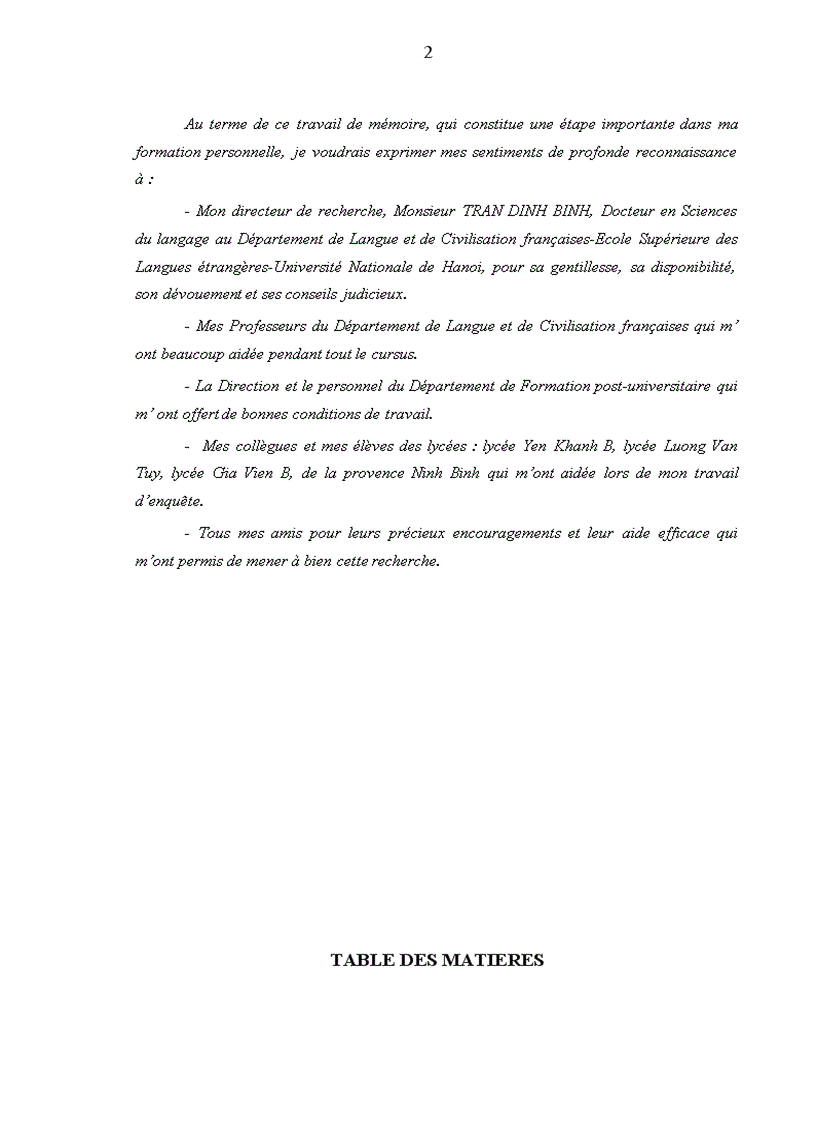 image for page Enseignement de la comprÐhension Ðcrite Le cas des lycées à Ninh Bình