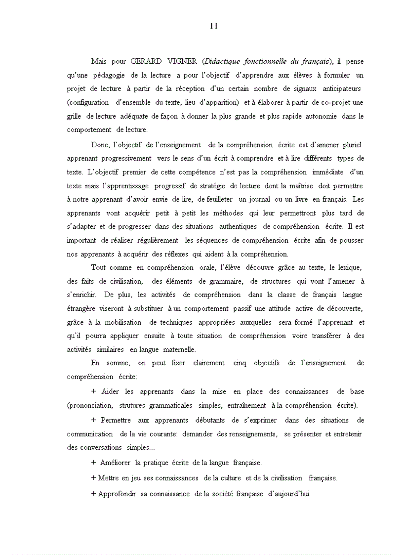 image for page Enseignement de la comprÐhension Ðcrite Le cas des lycées à Ninh Bình