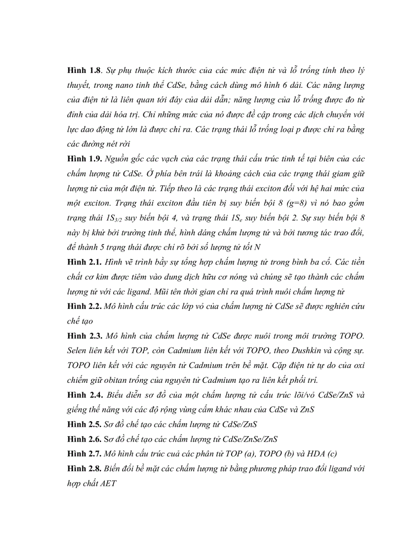 image for page Nghiên cứu chế tạo tính chất quang của các chấm lượng tử CdSe với cấu trúc lõi vỏ và định hướng ứng dụng