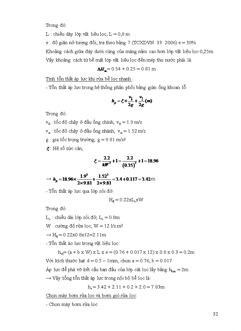 image for page Tính toán thiết kế trạm xử lý nước ngầm