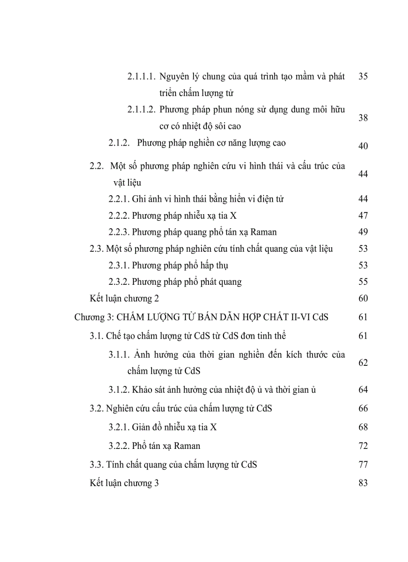 image for page Hiệu ứng kích thước ảnh hưởng tính chất quang của CdS CdSe và CulnS2