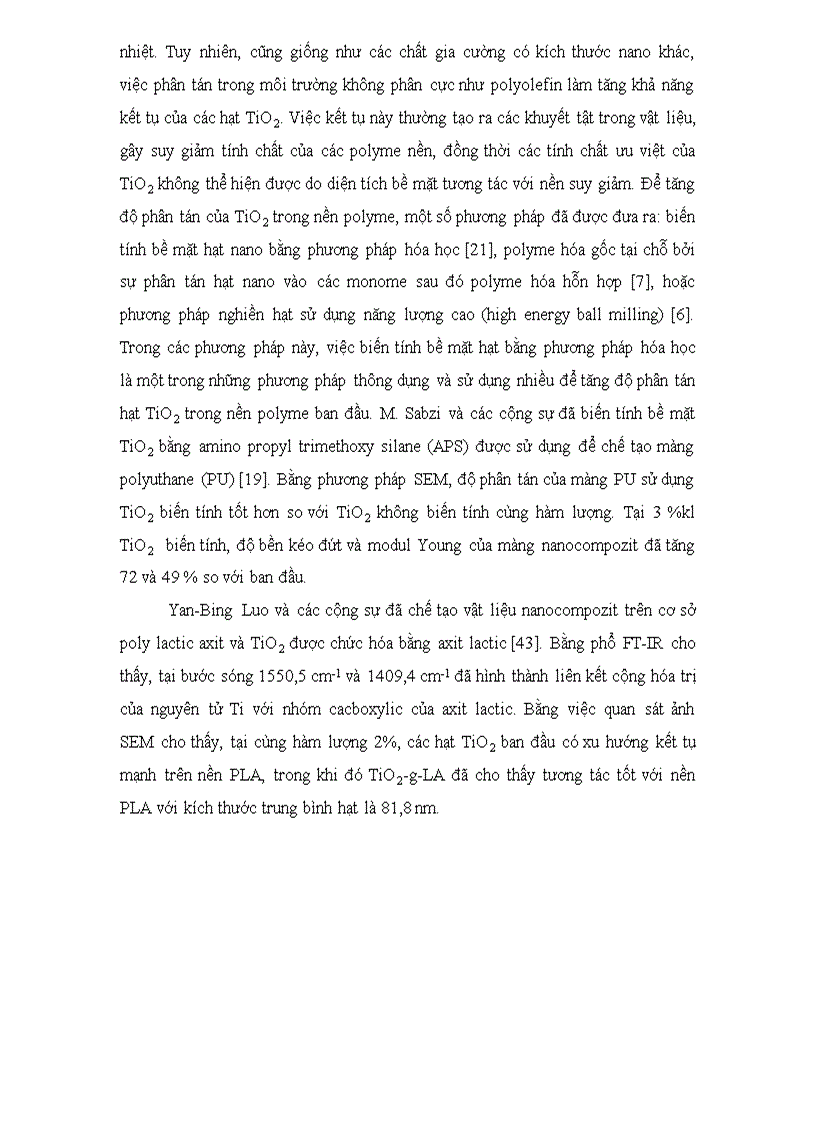 image for page Nghiên cứu chế tạo khảo sát tính chất cấu trúc của vật liệu polyme nanocompozit trên cơ sở nhựa nhiệt dẻo polyprorylen PP và hạt titan đioxit TiO2