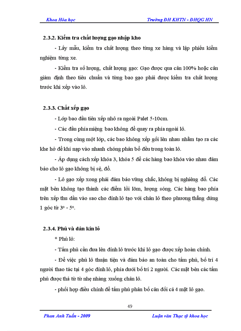 image for page Nghiên cứu quá trình bảo quản gạo dự trữ sử dụng chất khử oxy