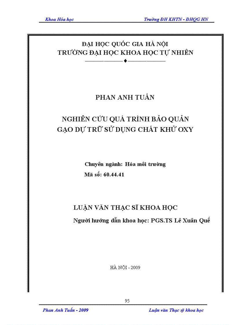 image for page Nghiên cứu quá trình bảo quản gạo dự trữ sử dụng chất khử oxy