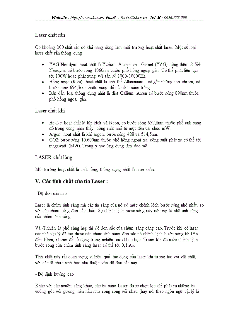 image for page Lazer nguyên lý và ứng dụng