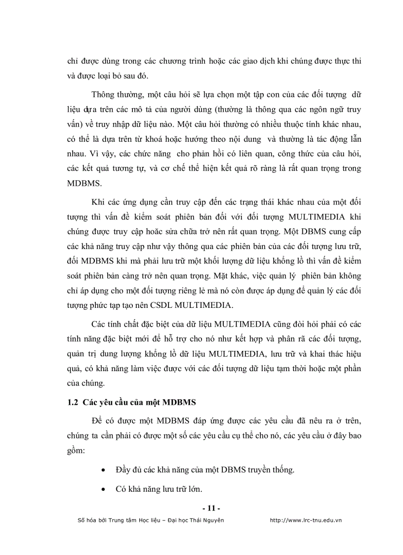 image for page Tìm kiếm văn bản theo nội dung trong cơ sở dữ liệu đa phương tiện