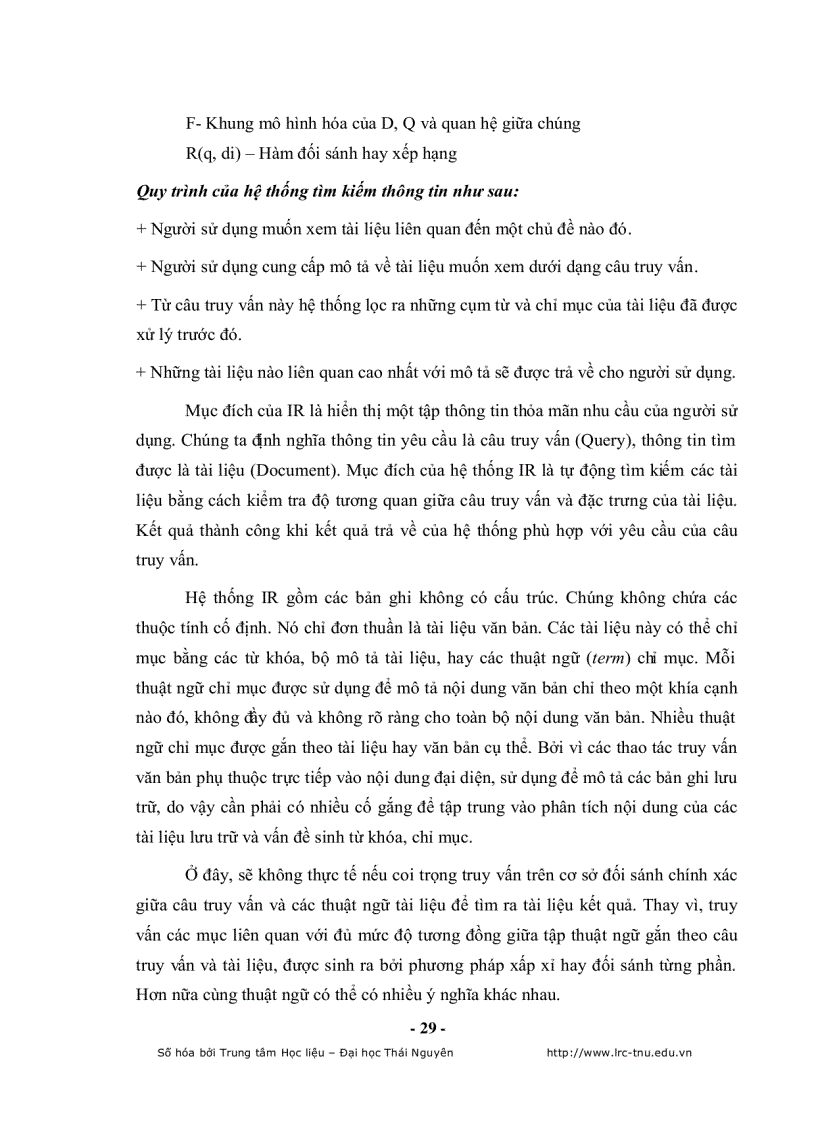 image for page Tìm kiếm văn bản theo nội dung trong cơ sở dữ liệu đa phương tiện