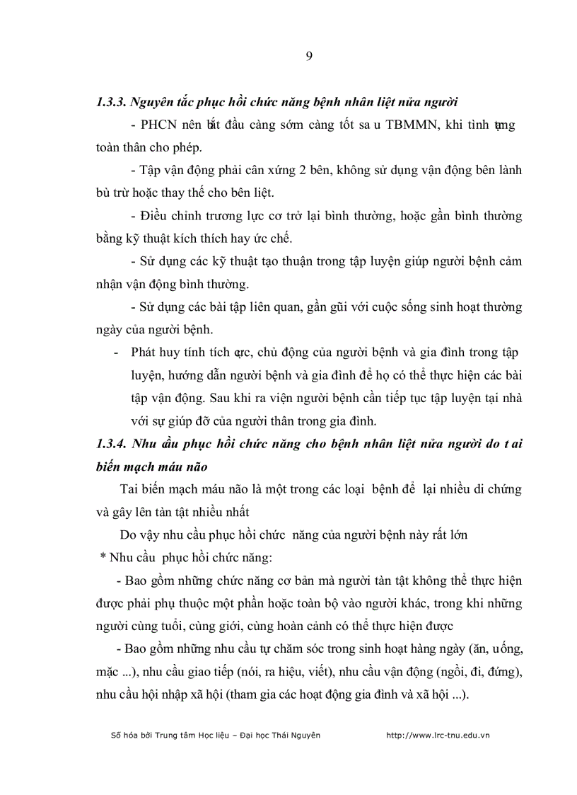 image for page Đánh giá kết quả phục hồi chức năng vận động của bệnh nhân tai biến mạch máu não tại bệnh viện điều dưỡng PHCN tỉnh Thái Nguyên