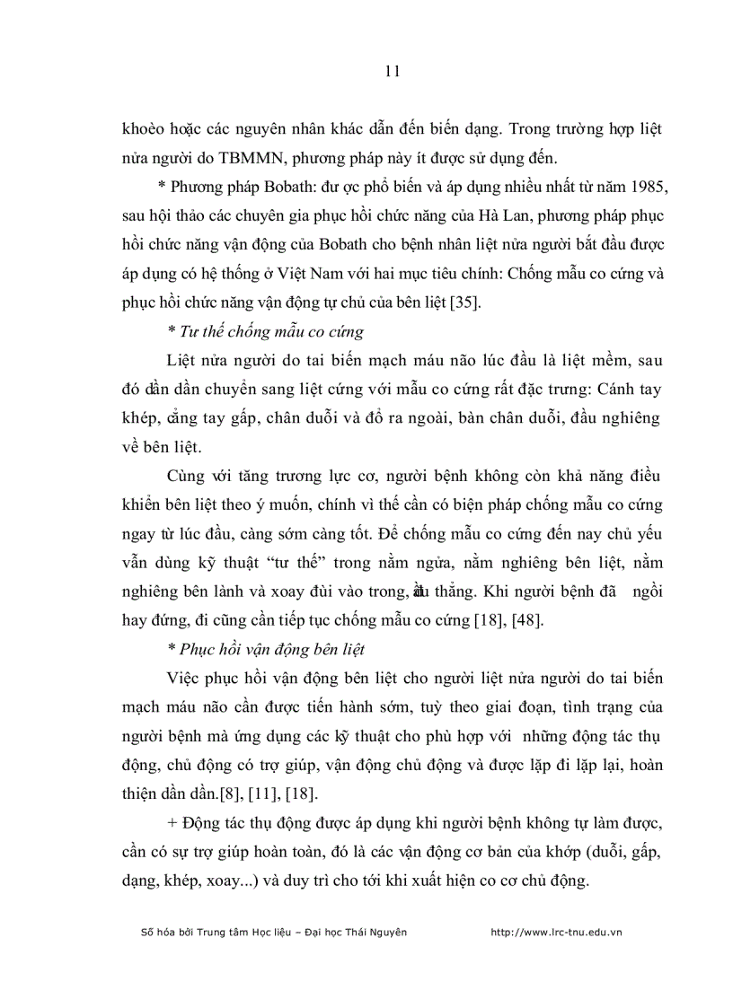 image for page Đánh giá kết quả phục hồi chức năng vận động của bệnh nhân tai biến mạch máu não tại bệnh viện điều dưỡng PHCN tỉnh Thái Nguyên