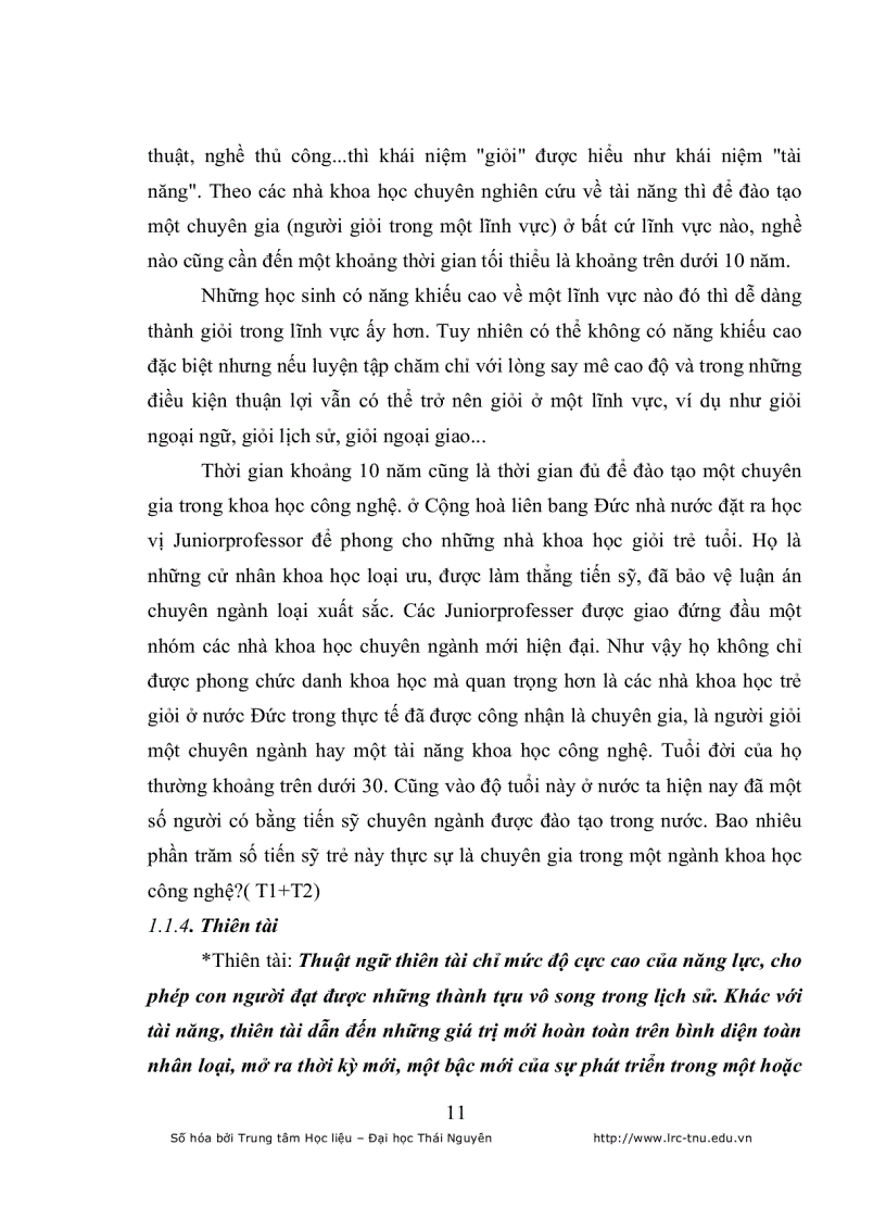 image for page Đặc điểm quá trình dạy học trẻ em tài năng trong nhà trường tiểu học ở Mỹ và xu hướng vận dụng vào Việt Nam