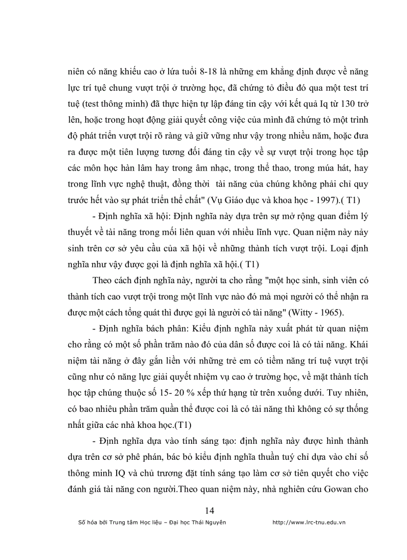 image for page Đặc điểm quá trình dạy học trẻ em tài năng trong nhà trường tiểu học ở Mỹ và xu hướng vận dụng vào Việt Nam