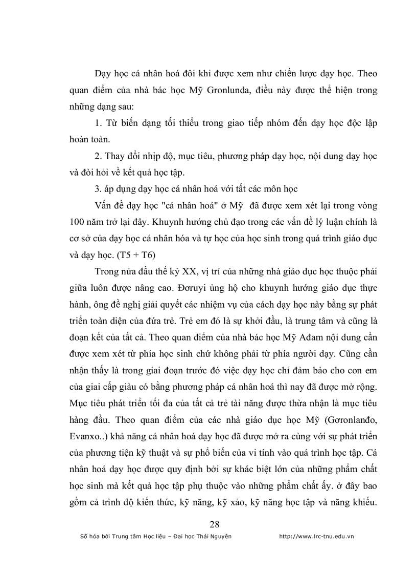 image for page Đặc điểm quá trình dạy học trẻ em tài năng trong nhà trường tiểu học ở Mỹ và xu hướng vận dụng vào Việt Nam