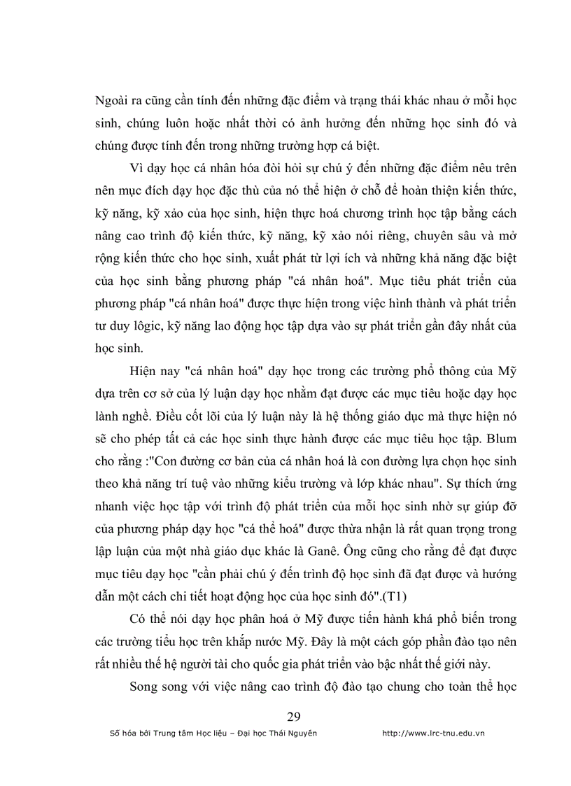 image for page Đặc điểm quá trình dạy học trẻ em tài năng trong nhà trường tiểu học ở Mỹ và xu hướng vận dụng vào Việt Nam