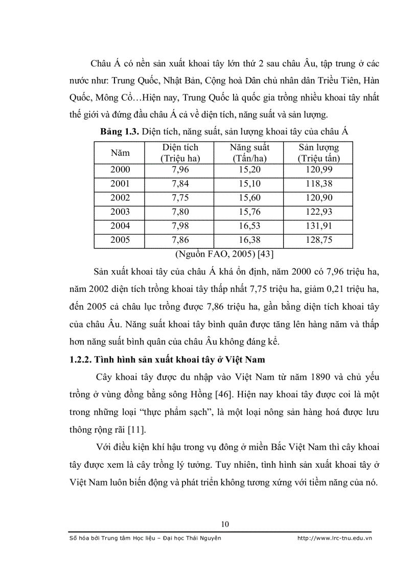image for page Nghiên cứu đặc điểm sinh lý hiệu quả tạo củ khoai tây bi in vitro và trồng thử nghiệm tại Thái Nguyên