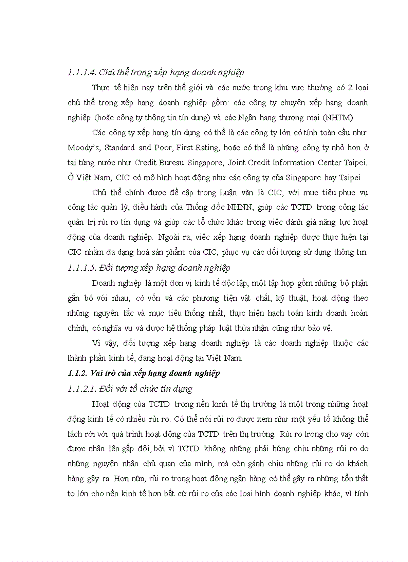 image for page Hoàn thiện xếp hạng doanh nghiệp tại Trung tâm Thông tin tín dụng Ngân hàng Nhà nước Việt Nam