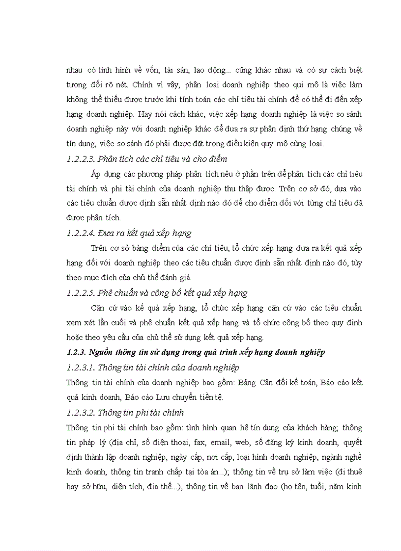 image for page Hoàn thiện xếp hạng doanh nghiệp tại Trung tâm Thông tin tín dụng Ngân hàng Nhà nước Việt Nam