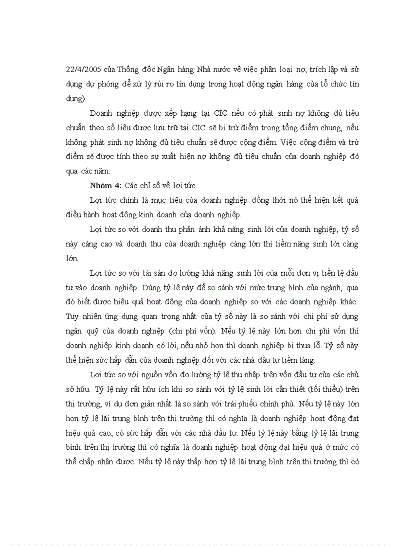 image for page Hoàn thiện xếp hạng doanh nghiệp tại Trung tâm Thông tin tín dụng Ngân hàng Nhà nước Việt Nam