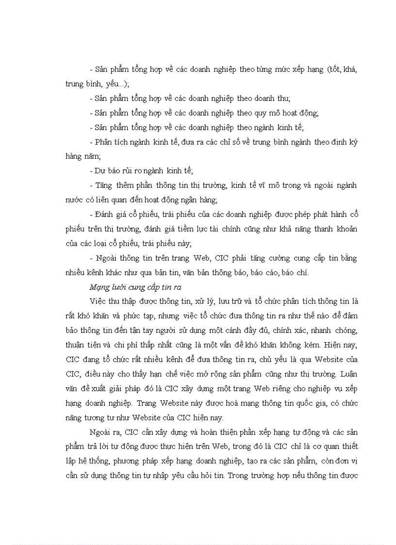 image for page Hoàn thiện xếp hạng doanh nghiệp tại Trung tâm Thông tin tín dụng Ngân hàng Nhà nước Việt Nam