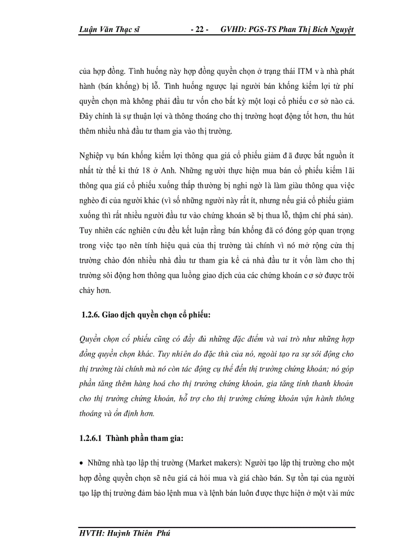 image for page Triển khai quyền chọn cổ phiếu trên thị trường chứng khoán Việt Nam