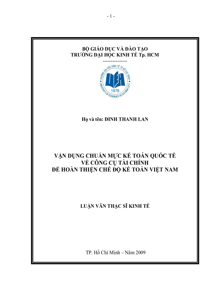 image for page Vận dụng chuẩn mực kế toán quốc tế về công cụ tài chính để hoàn thiện chế độ kế toán Việt Nam