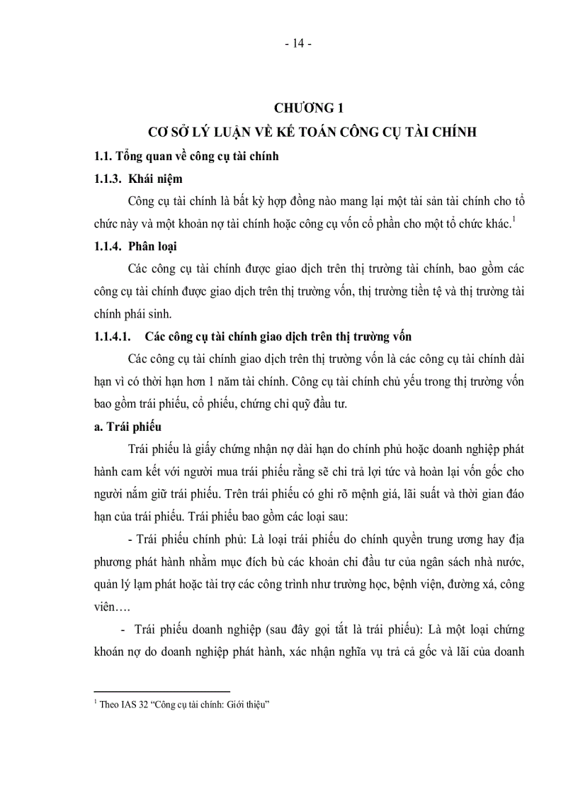 image for page Vận dụng chuẩn mực kế toán quốc tế về công cụ tài chính để hoàn thiện chế độ kế toán Việt Nam