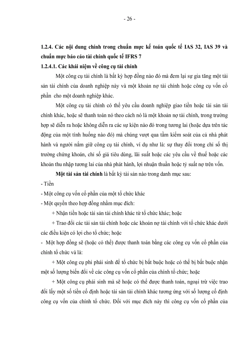image for page Vận dụng chuẩn mực kế toán quốc tế về công cụ tài chính để hoàn thiện chế độ kế toán Việt Nam