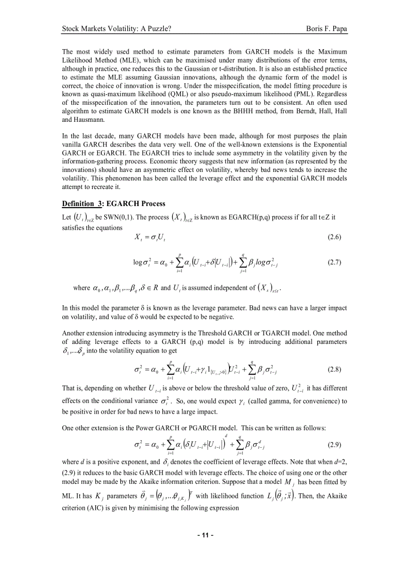 image for page Stock market volatility A puzzle