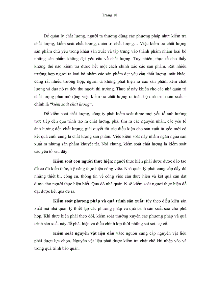 image for page Vận dụng kế toán quản trị vào việc kiểm soát chất lượng toàn diện tại các doanh nghiệp sản xuất giày dép ở TP HCM