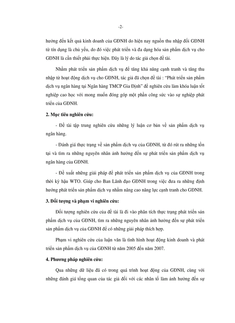 image for page Phát triển sản phẩm dịch vụ ngân hàng tại Ngân hàng TMCP Gia Định