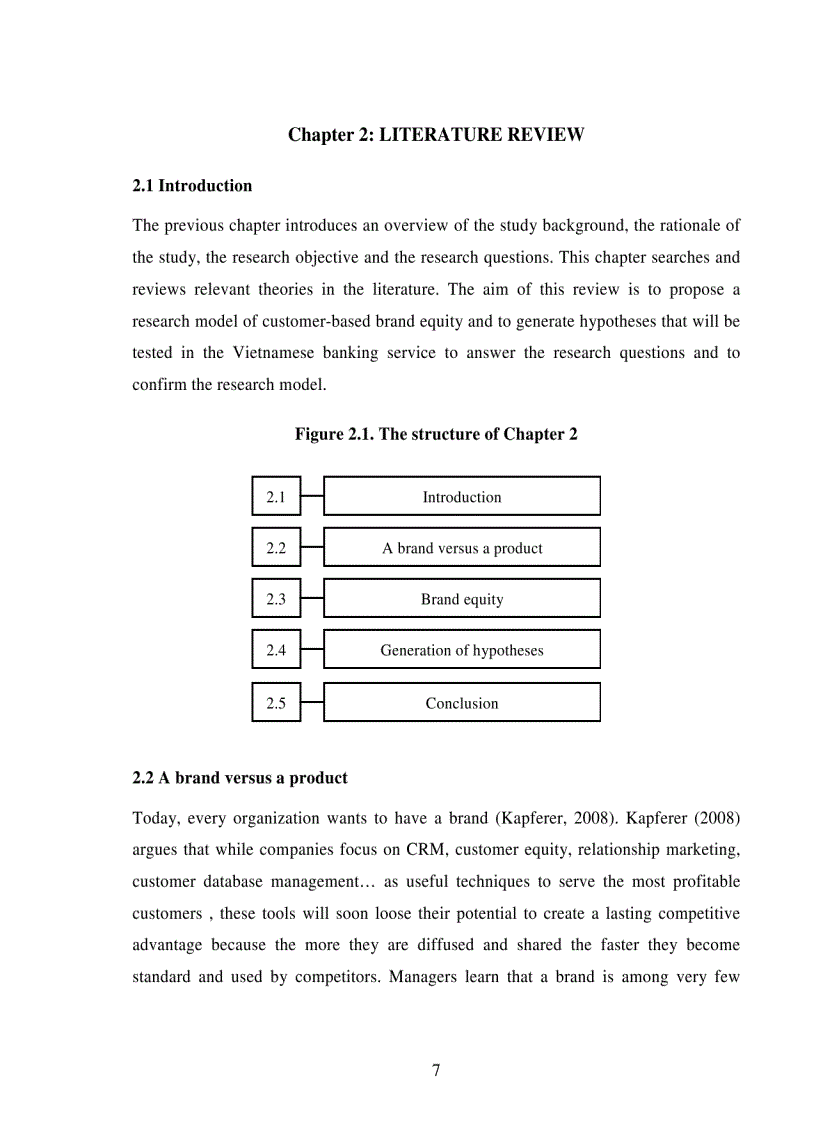 image for page Testing a model of customer based brand equity in the Vietnamese banking service