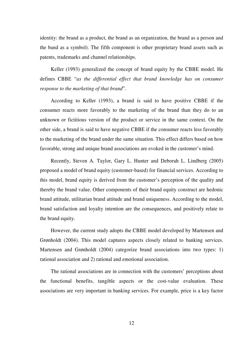 image for page Testing a model of customer based brand equity in the Vietnamese banking service