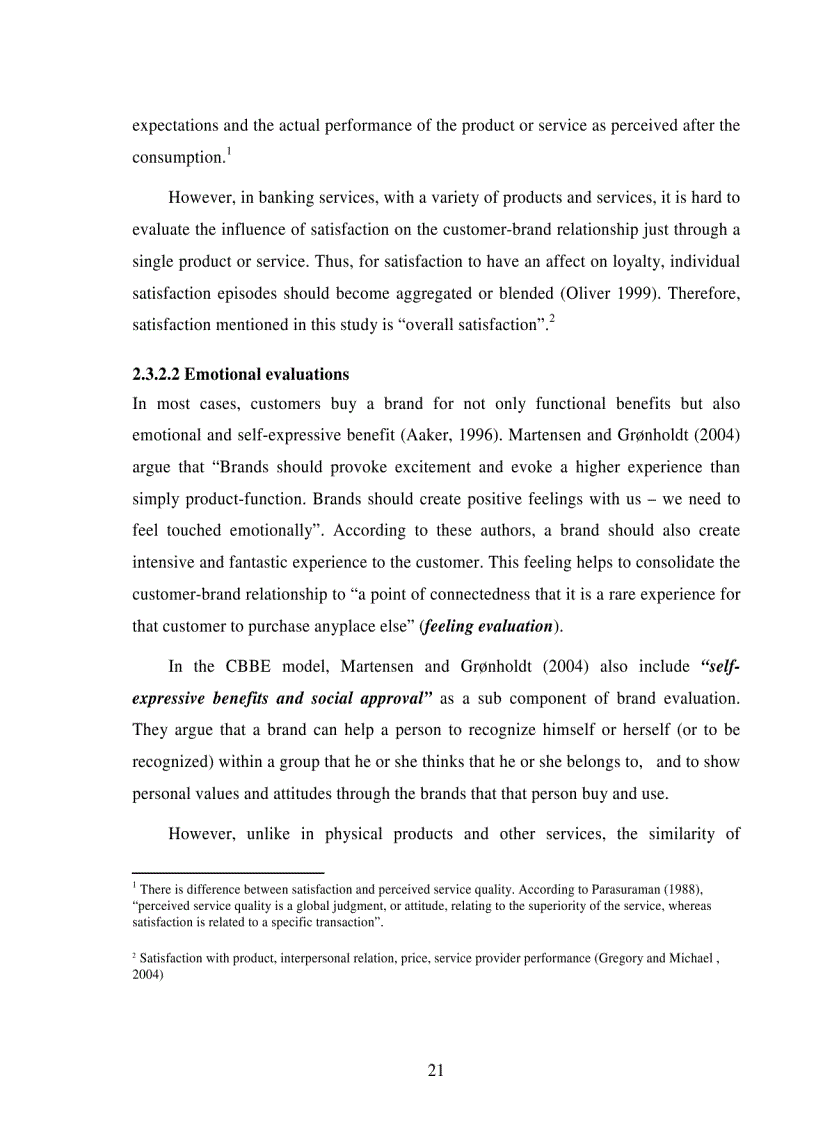 image for page Testing a model of customer based brand equity in the Vietnamese banking service